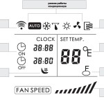 Les principaux modes du climatiseur