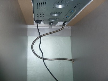 connexion plaque de cuisson gaz