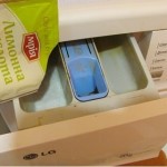 nous nettoyons la machine à laver avec un citron