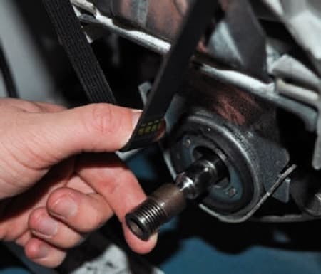 Défauts de courroie de machine à laver