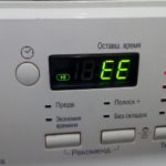 Erreur OE, E3, OF, OT dans la machine à laver Samsung