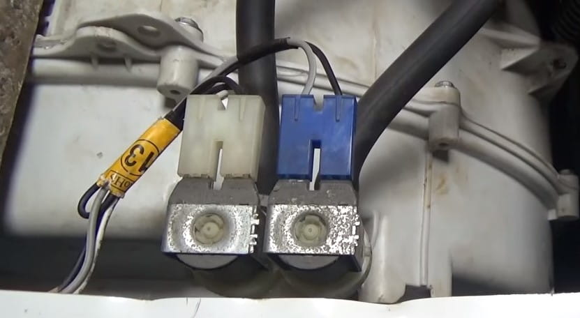 Vanne d'alimentation en eau défectueuse